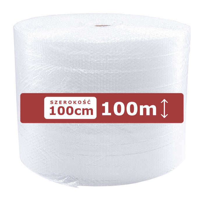 FOLIA BĄBELKOWA 100 cm pęcherzykowa, nawój:100 mb